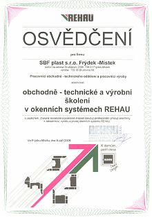 Certifikát